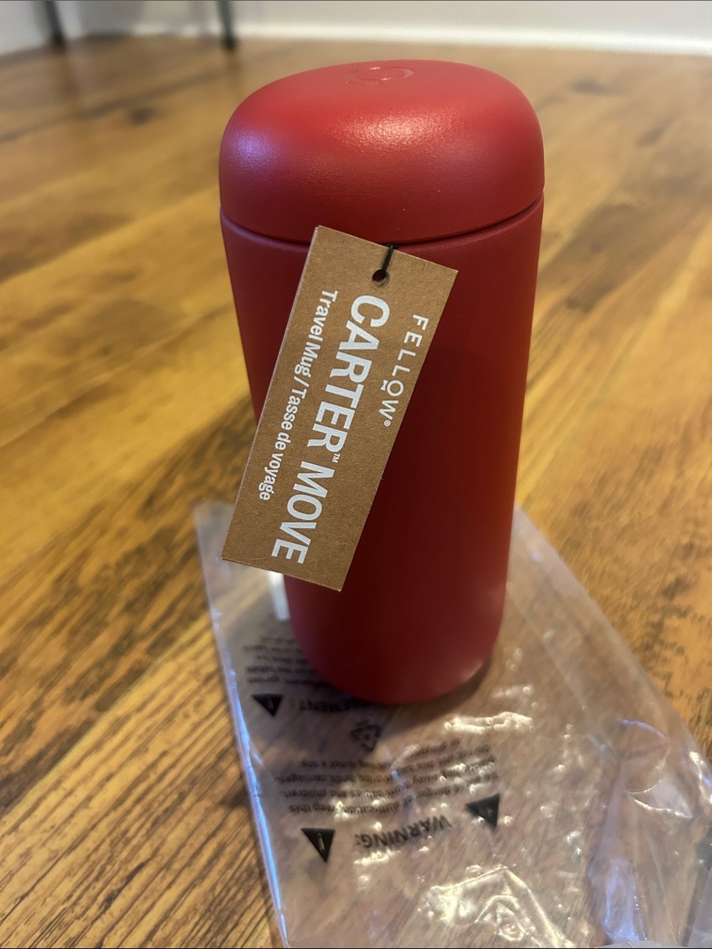 Fellow Carter Move Travel Mug - Red
